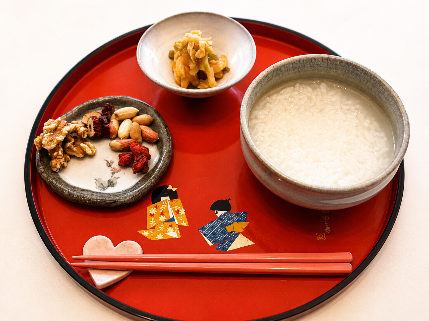 雪折庵の朝食